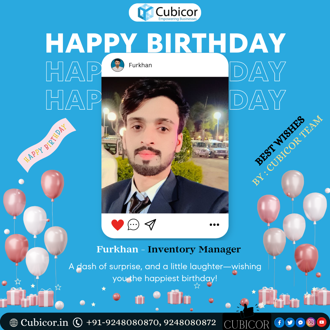 Cubicor Birthday Boy MOHD Furkhan 2024