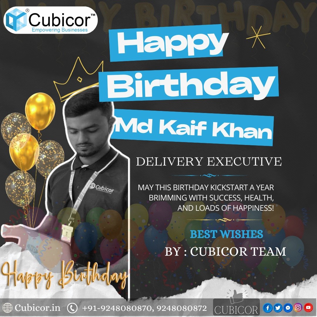 Cubicor Birthday Boy kaif 2024